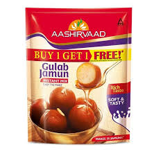 Aashirvaad Gulab jamun mix [buy 1+get 1 Offer]